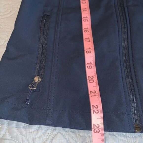 Port Authority Womens Soft Shell Vest S Navy Blue Polyester - Picture 9 of 10